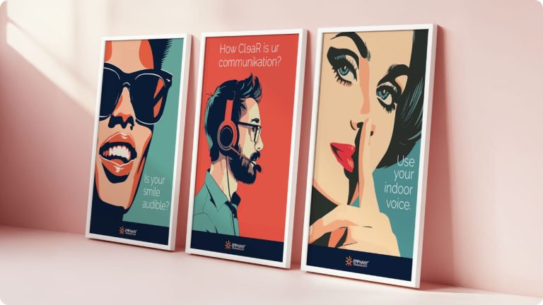 Epiphany dermatology poster design